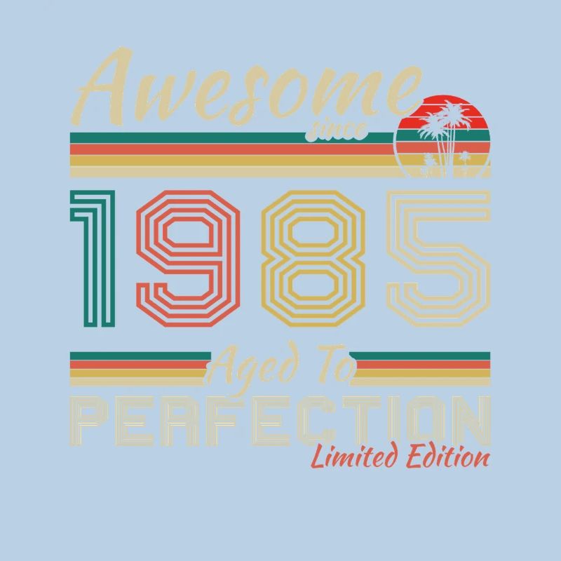 1985 Vintage-Retro-Geburtstagsgeschenk