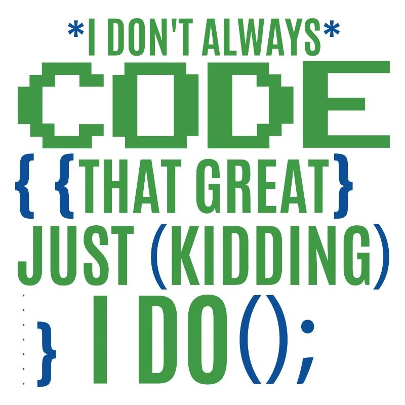 Funny Coder Programmer IT