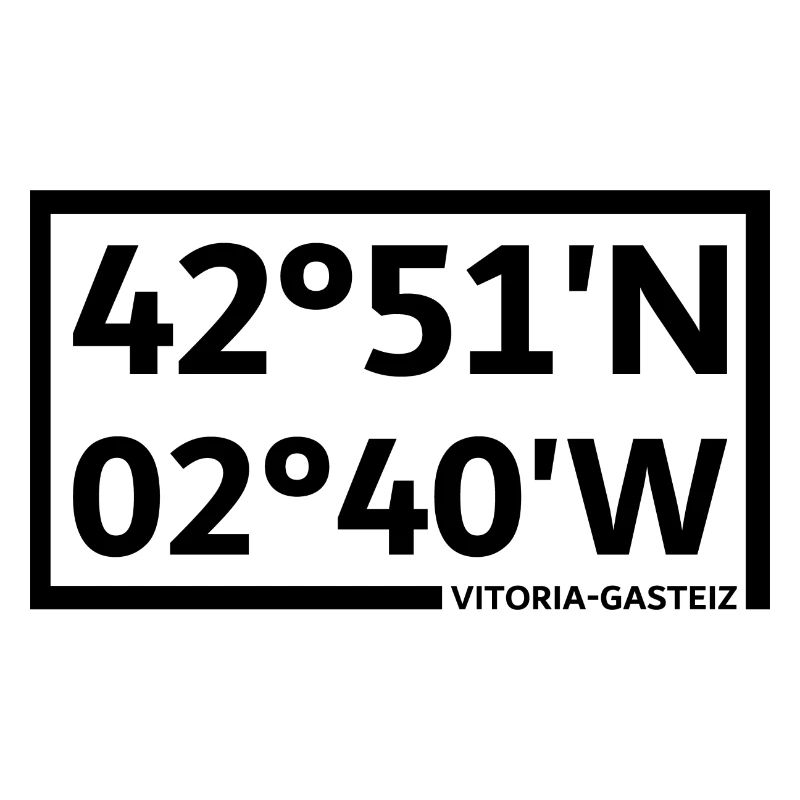 Vitoria-Gasteiz coordinates