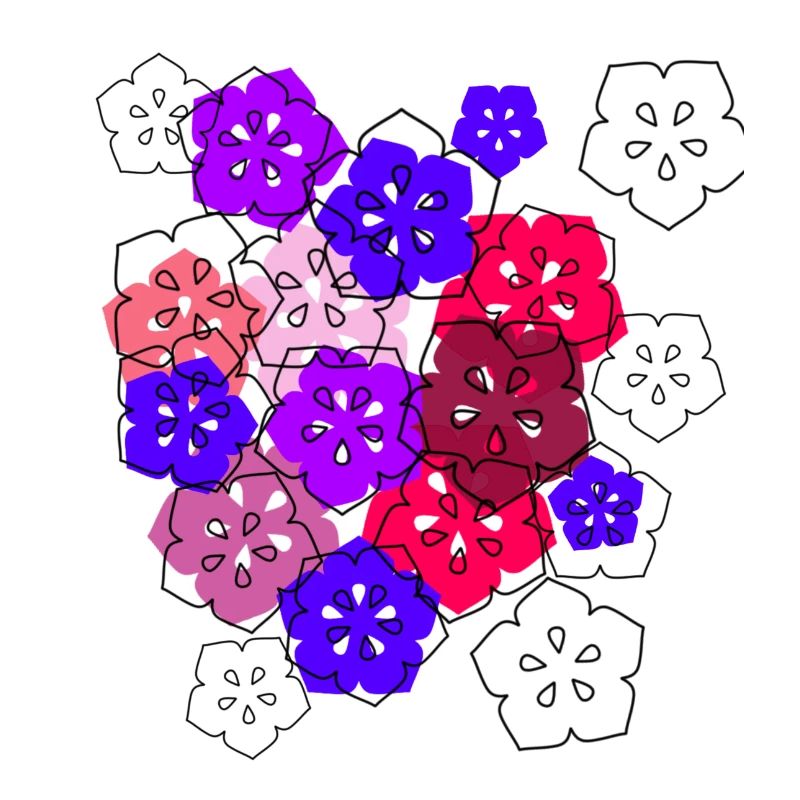 Fleurs,Fleur,Rose,Fleurs, Abstrait, Violet