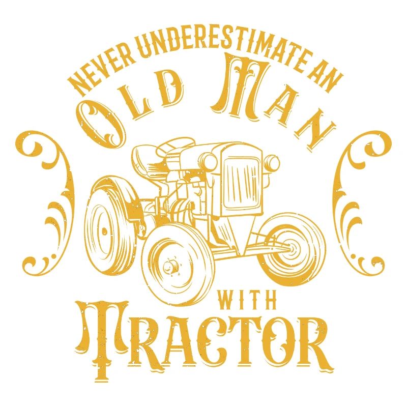 Tractor Lover Funny Tractor Gift