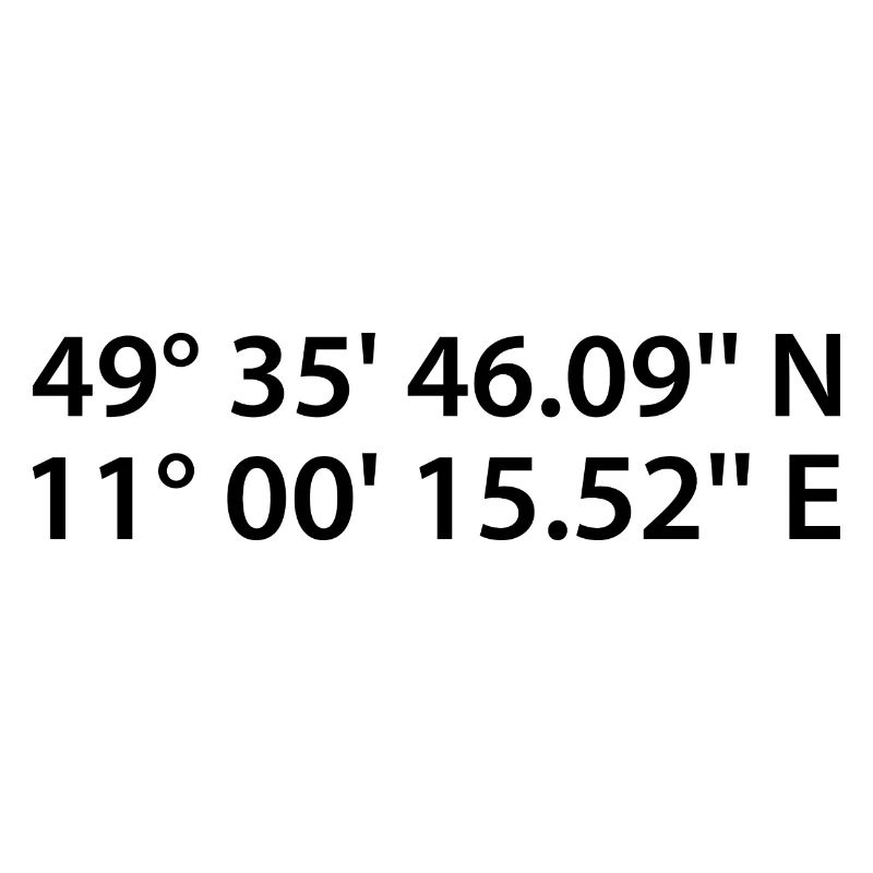 Coordonnées d’Erlangen