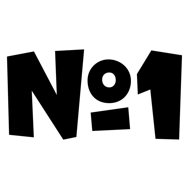 Erster Platz Nummer Eins Nummerierung