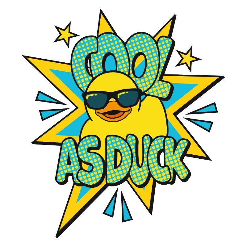 Cool as Duck Rubber Ducks Ducks Ducks