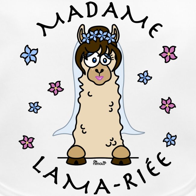 Madame Lama-riée, Lama, Mariage, EVJF, mariée