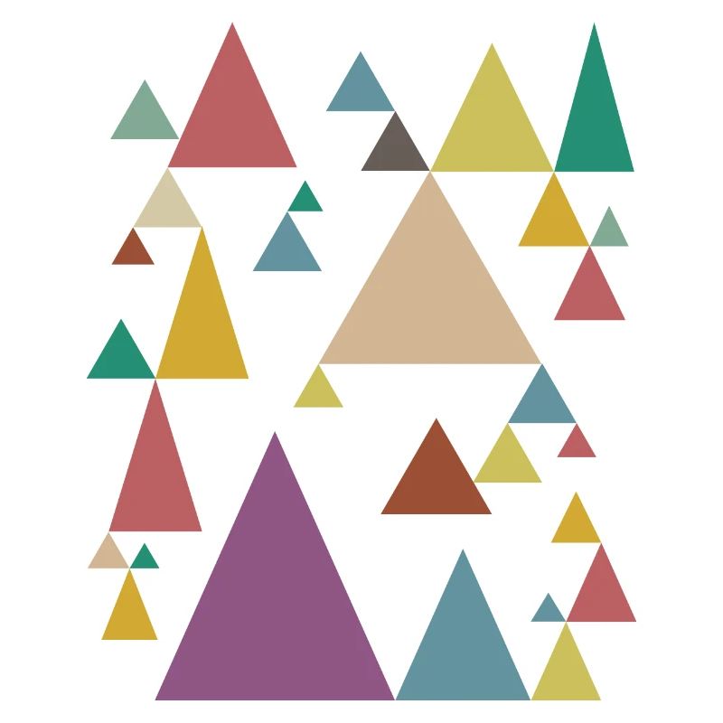 Colorful Pyramids