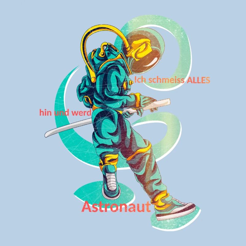 Astronaut Samurai 1