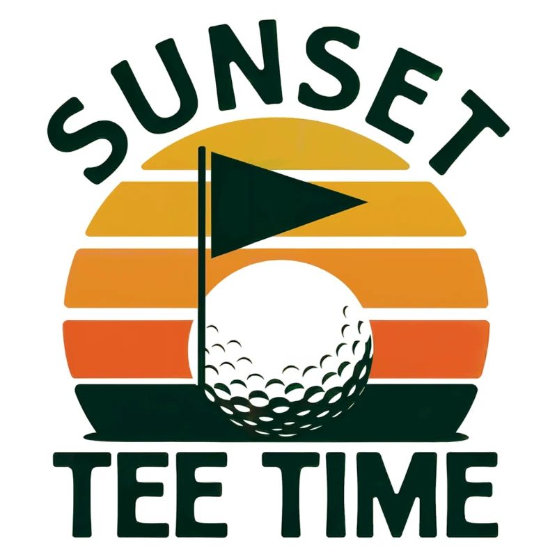 Golf Golfing Retro