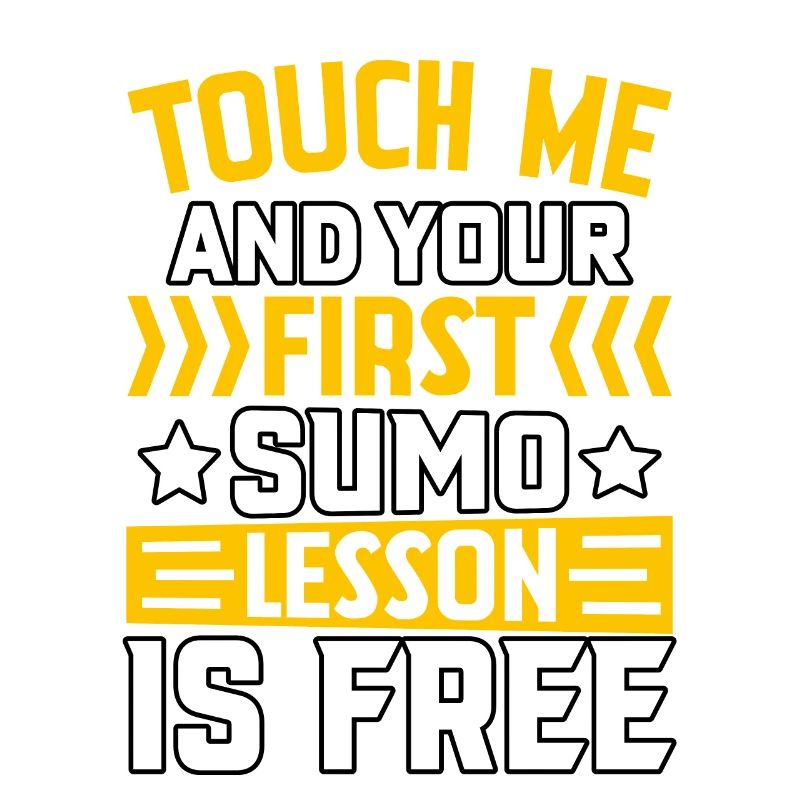 Touch me and your first Sumo Lesson is free