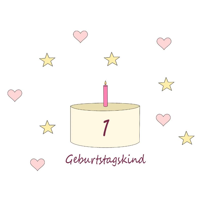 Geburtstagskind Erster Geburtstag