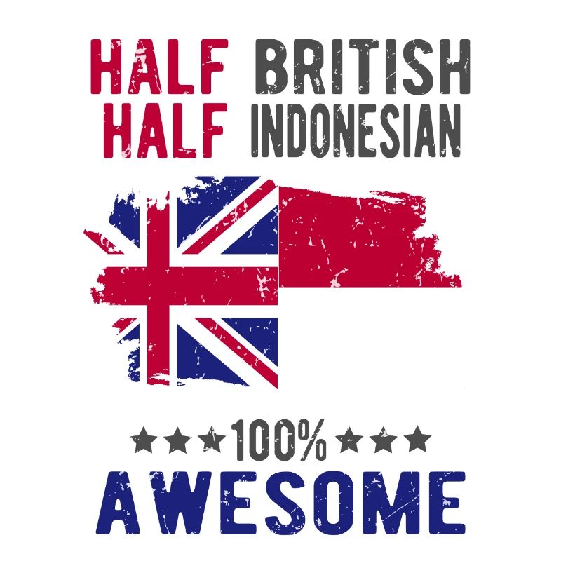 Half British Half Indonesian