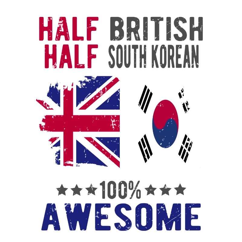 Moitié Britannique moitié Sud-Coréens