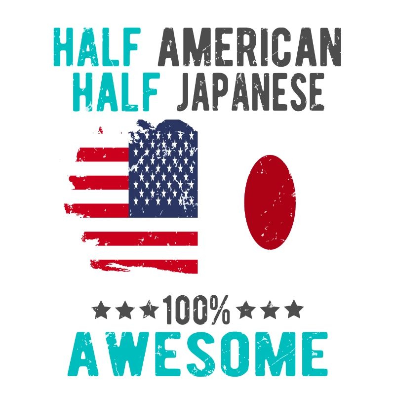 Half American Half Japanese