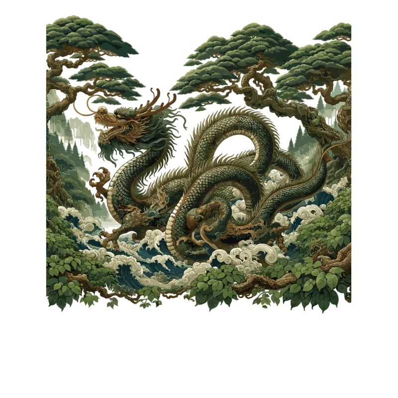 Chinesische Drachenkunst