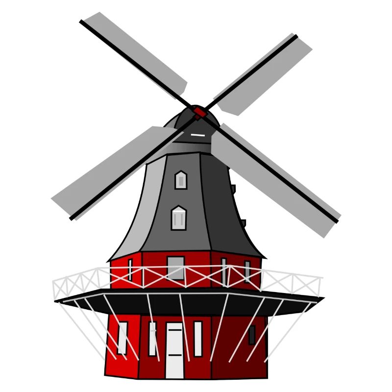 windmill windmuehle wind turbine windrad5
