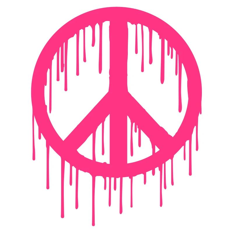 Trendy modern Graffiti style Peace