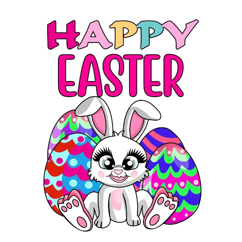 Happy easter, Easter bunny, Easter eggs, sayings