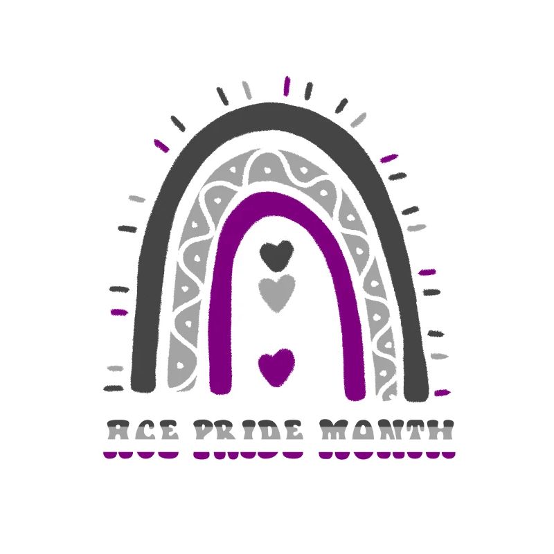 Happy Ace Pride Mois Asexuel Boho Rainbow