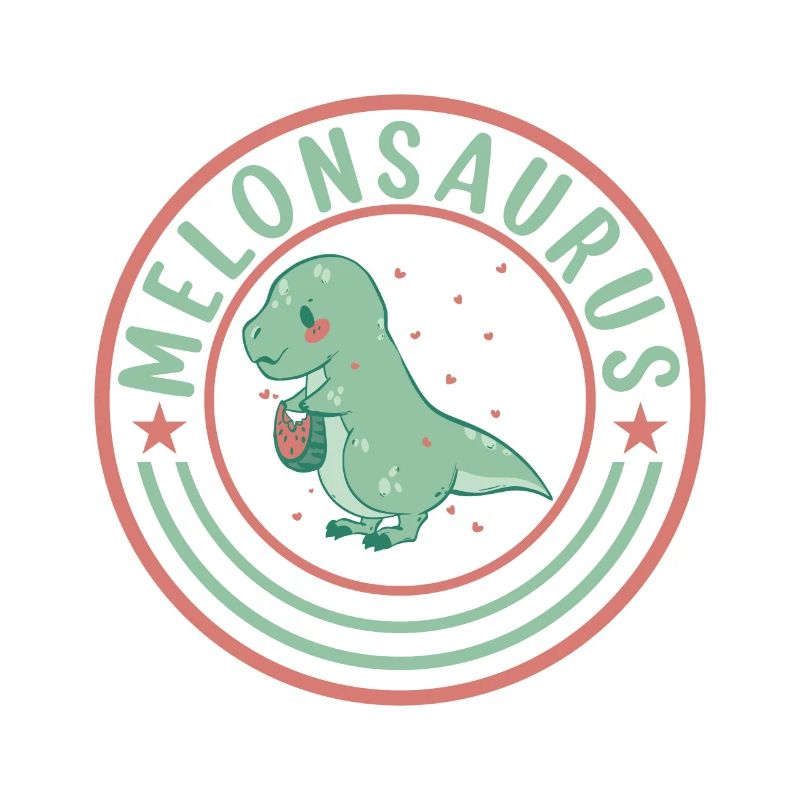 Watermelonsaurus Vegetarian T Rex