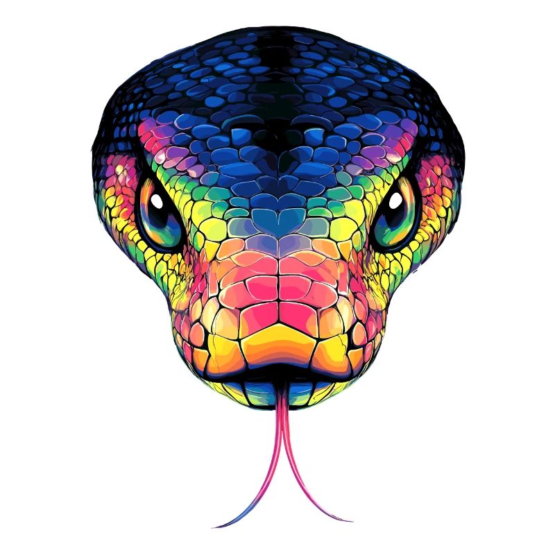 Schlange Python Kobra Mamba Klapperschlange Snake