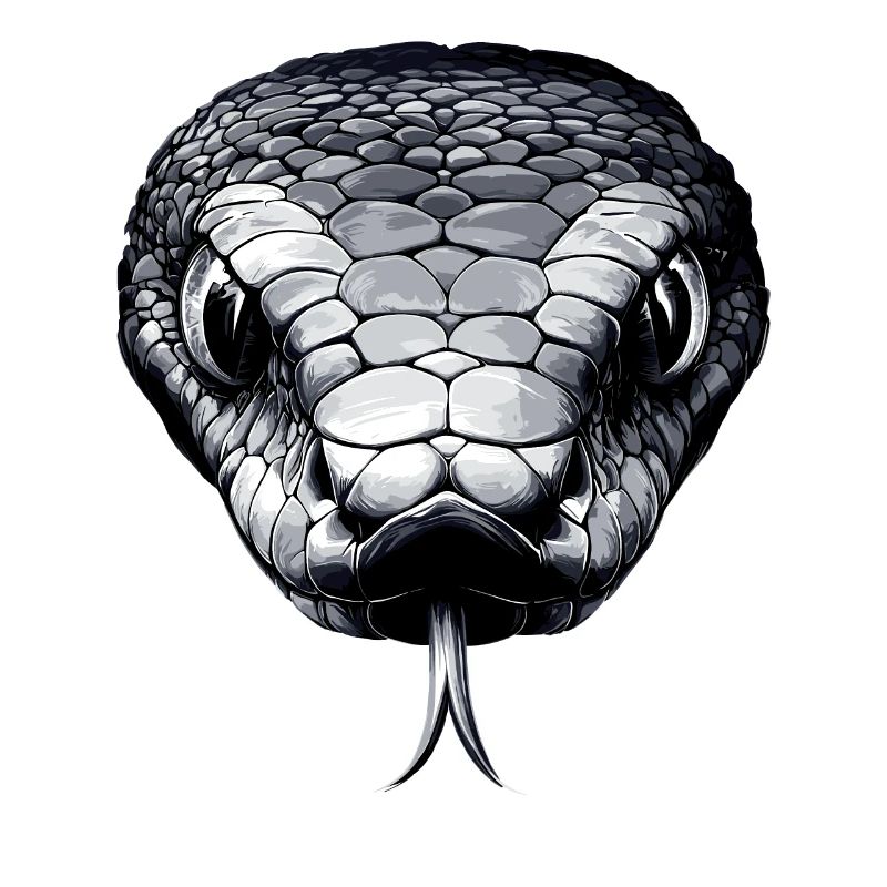 Serpent Python Cobra Mamba Serpent à sonnettes Serpent