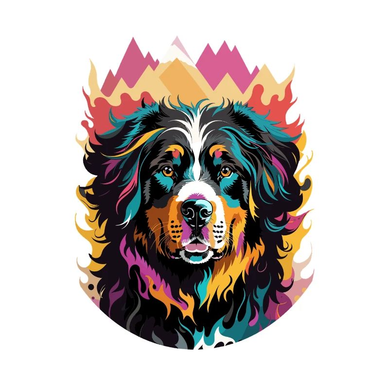 Bouvier Bernois Mignon Amour Chiens et Couleurs