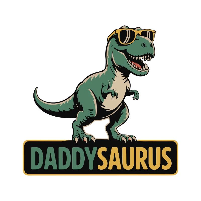 DaddySaurus Dino Tee