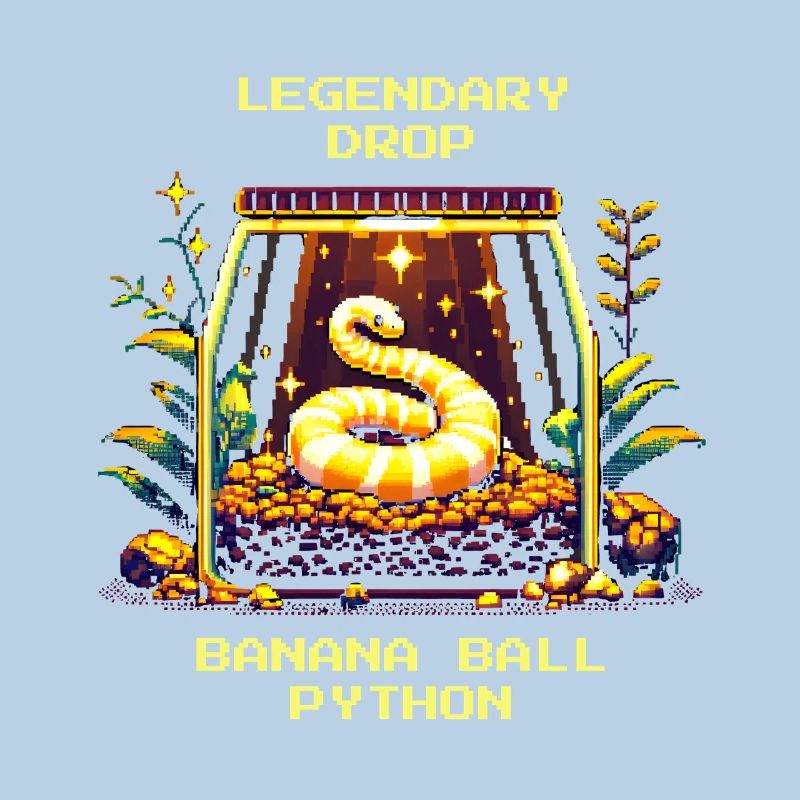 Découverte légendaire : python romain banane | Python