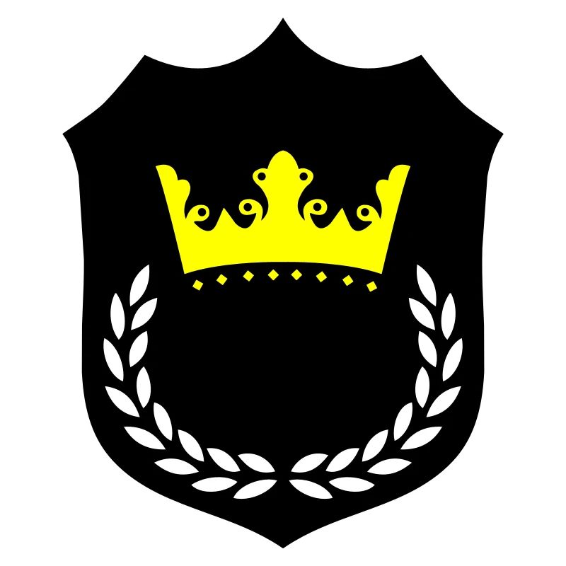 Crown Splendour Yellow Black