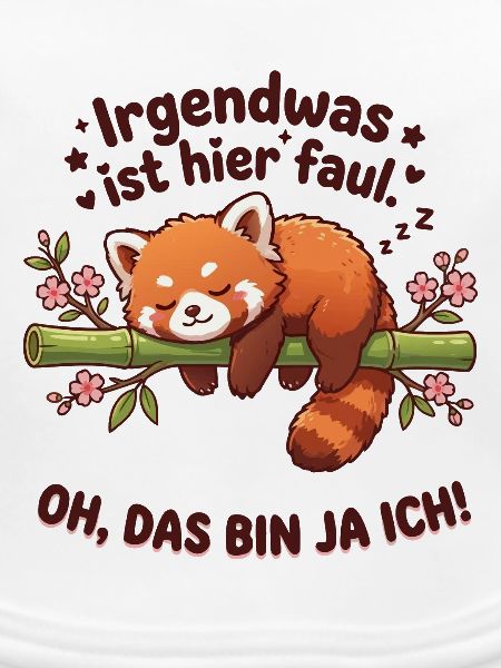 Roter Panda Faul Spruch