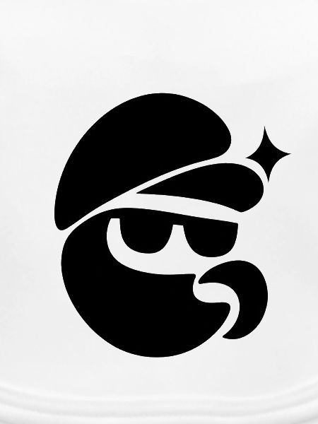 Cooler Pilz mit Sonnenbrille