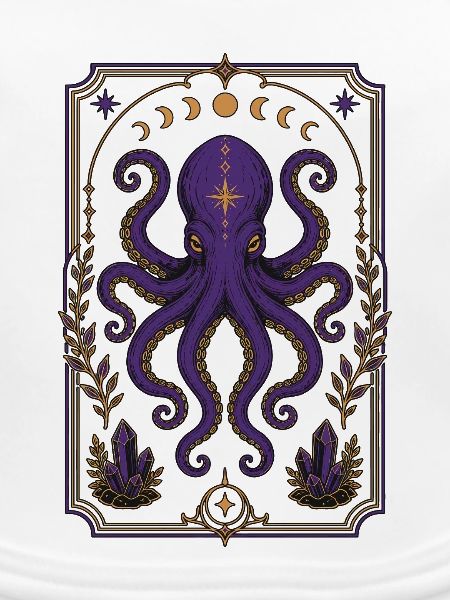 Witchy Tarot Octopus