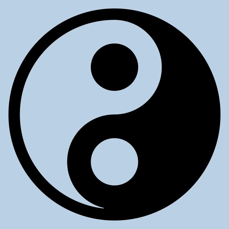 Yin Yang Vector Perfect Harmonic Personalize