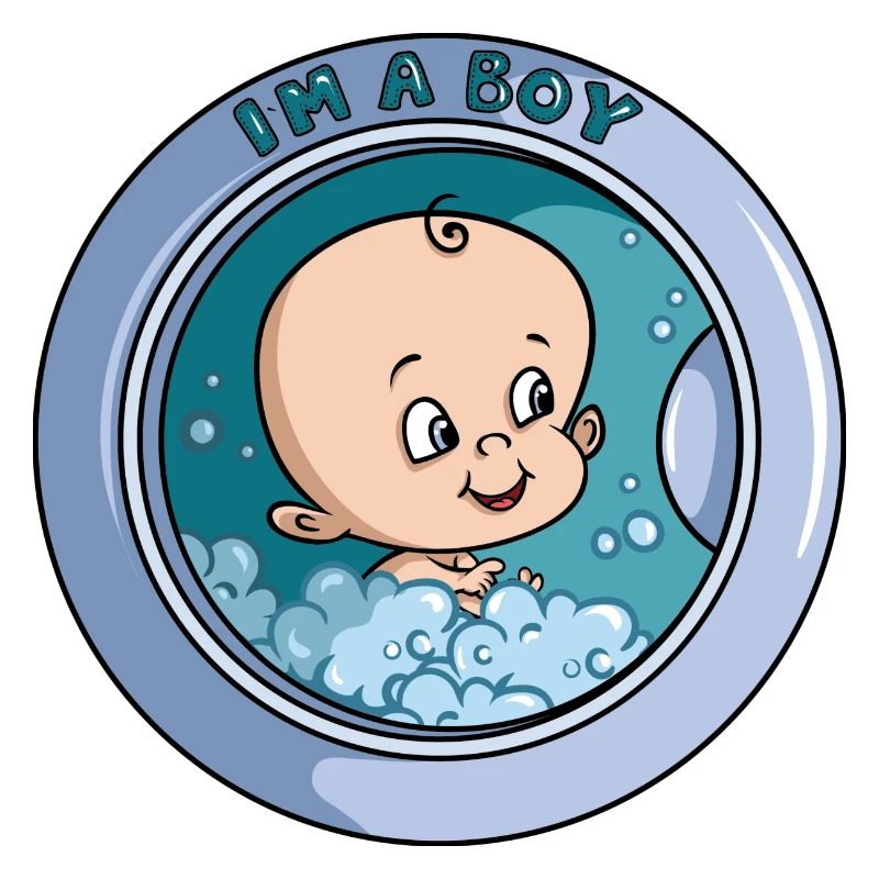I am a boy - washing machine