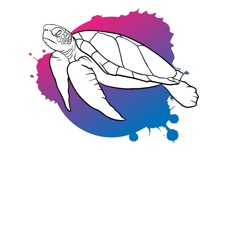 Ocean Wave Turtle Freedom Gift