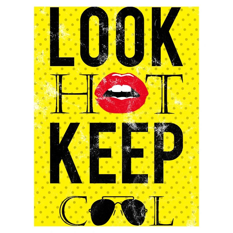 Pop Art / Comic: Look Hot, Keep Cool - Lips