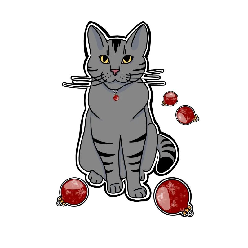 Chat de Noël