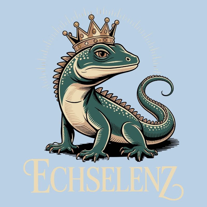 Echselenz Lustige Echse