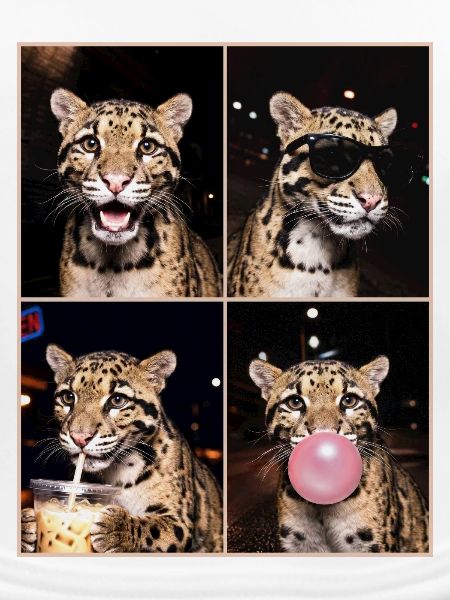Nebelparder Clouded Leopard