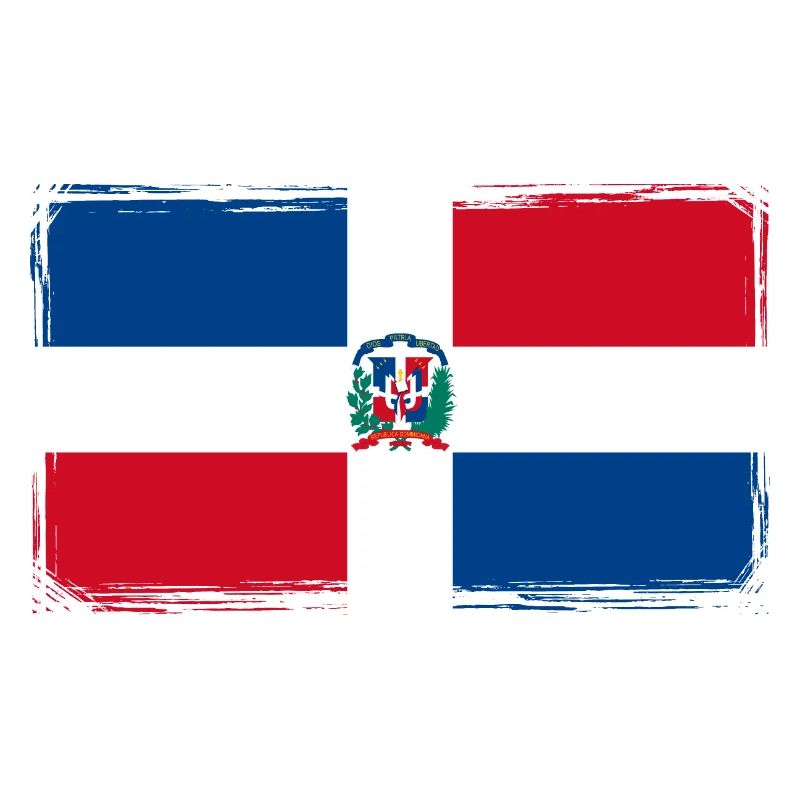 République dominicaine Drapeau Dom Rep Drapeau
