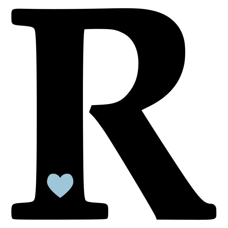 Buchstabe R Anfangsbuchstabe