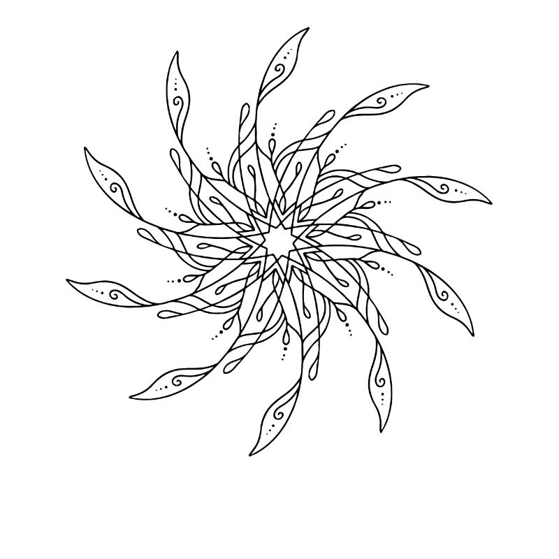 Rotating Mandala