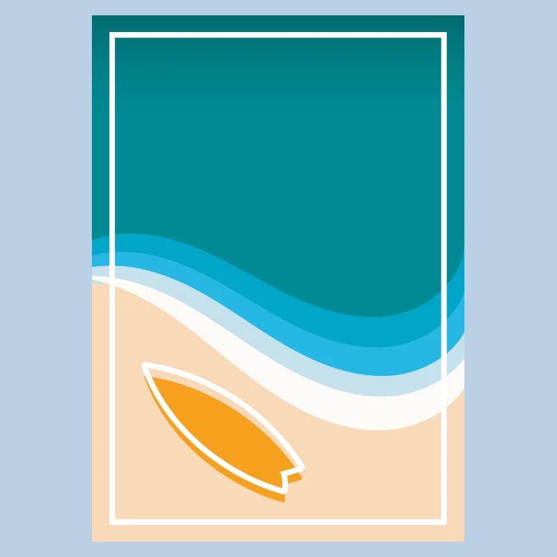 Plage Mer Surf Vacances Wave Surf Planche de surf