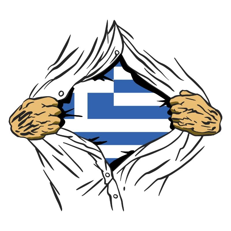 Grèce Drapeau Hellas Athènes Drapeau grec