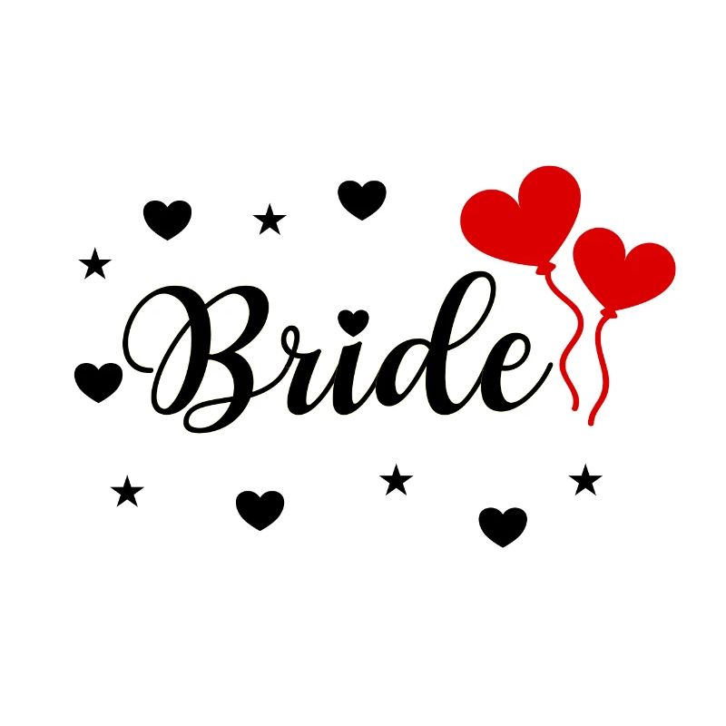 Conception de mariée de mariage mariée juste mariée