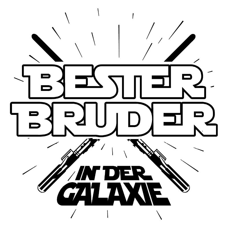 Bester Bruder in der Galaxie Geschenk Junge Mann