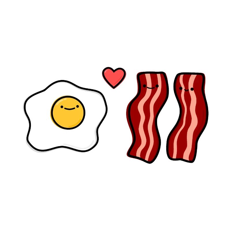 Bacon and egg