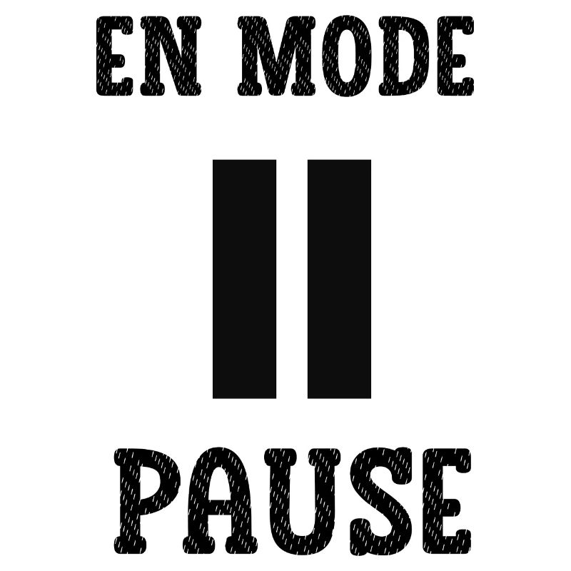 En mode pause