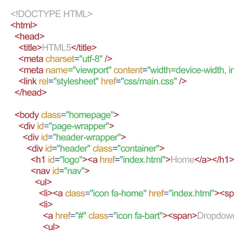 HTML5 code