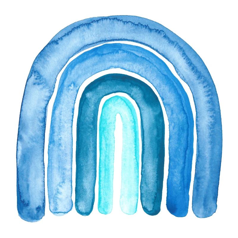 Rainbow Blue